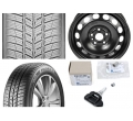 1002550 pachet astra j benzina Barum R16 Kit janta cu senzor presiune si anvelopa Barum Polaris 5 205/60 R16 iarna Opel Astra J benzina